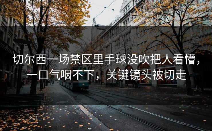 切尔西一场禁区里手球没吹把人看懵，一口气咽不下，关键镜头被切走